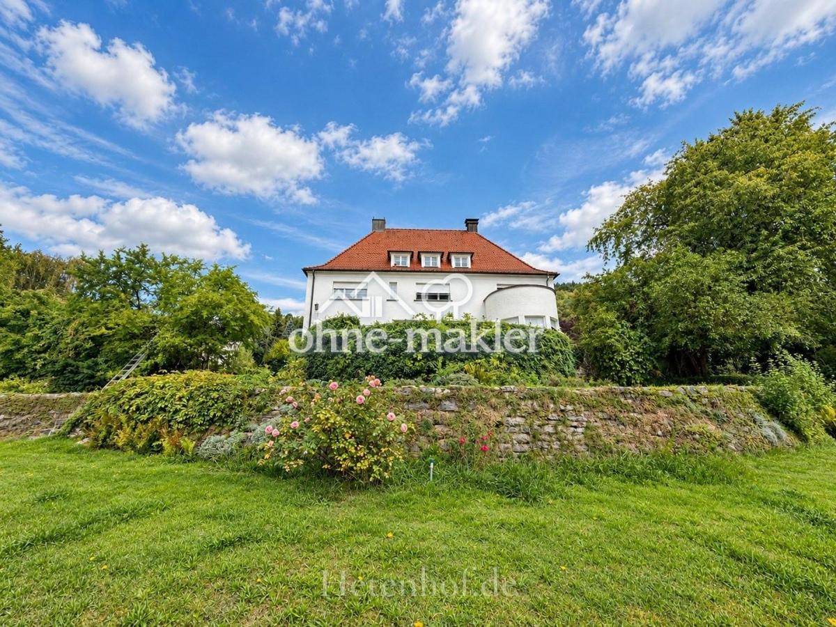 Südfassade Villa-Terrassierung