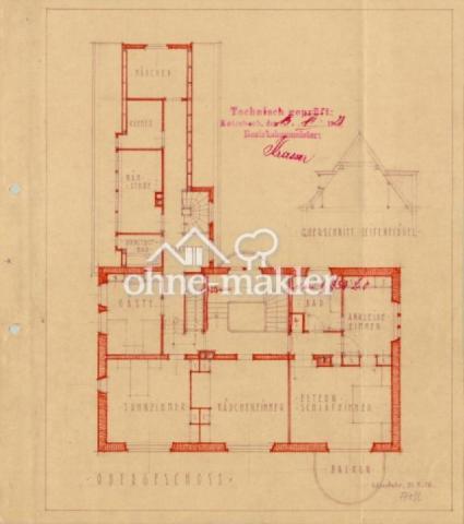 1929 - Eingabeplan OG