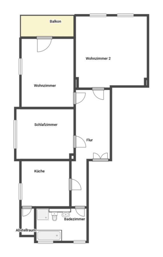 Grundriss Skizze