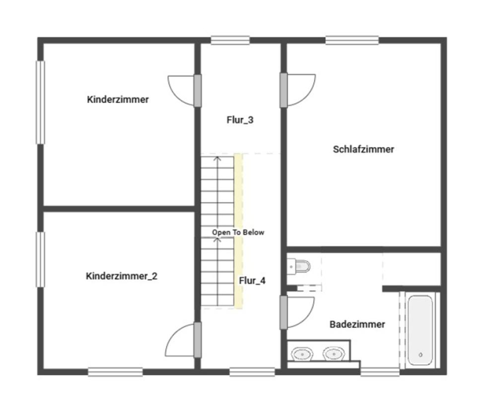 Grundriss Skizze OG