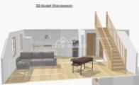 3D Modell Wohnbereich