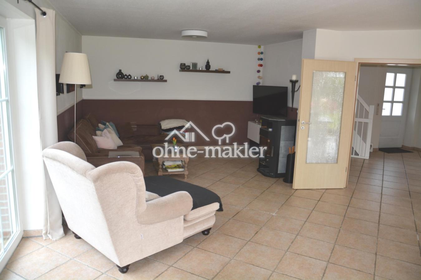 Wohnraum mit Kaminofen