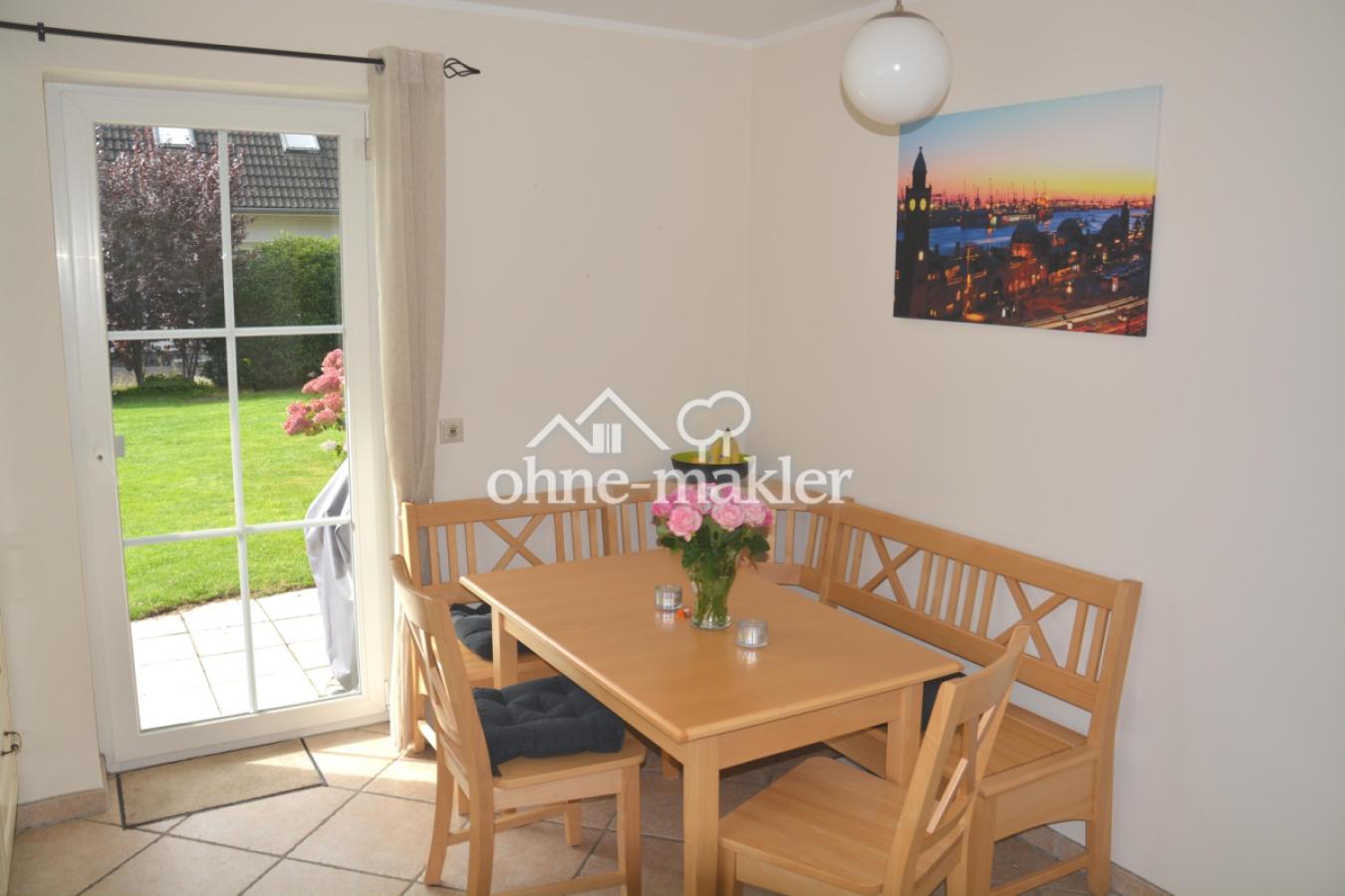 Küche mit Essecke