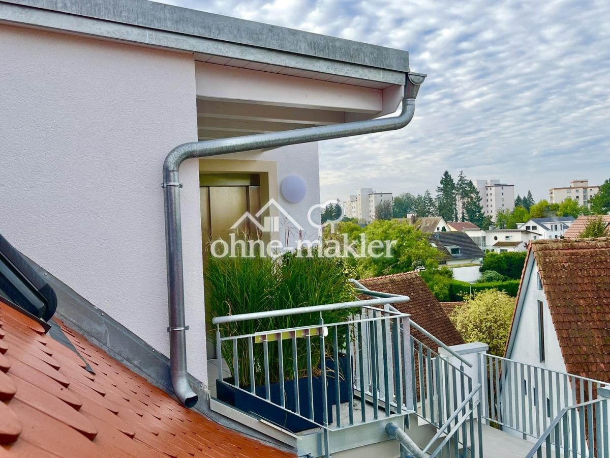 Separater Eingangsb Penthouse