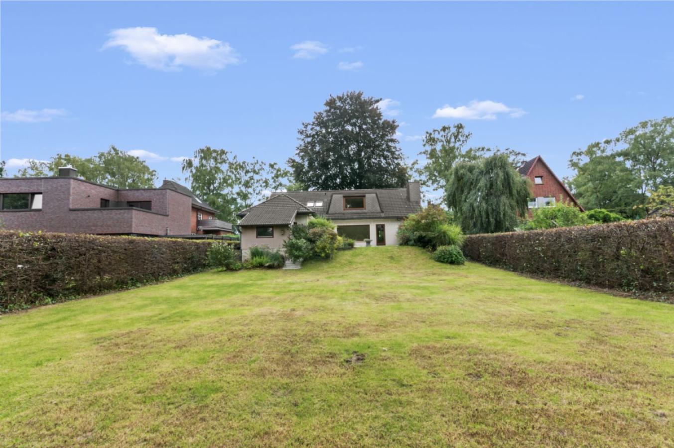 Gartenansicht des Hauses