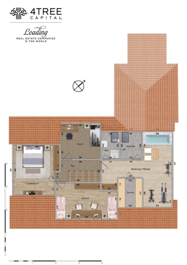 Grundriss Dachgeschoss