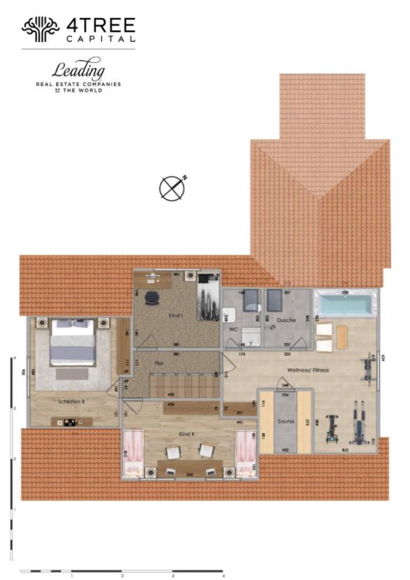 Grundriss Dachgeschoss