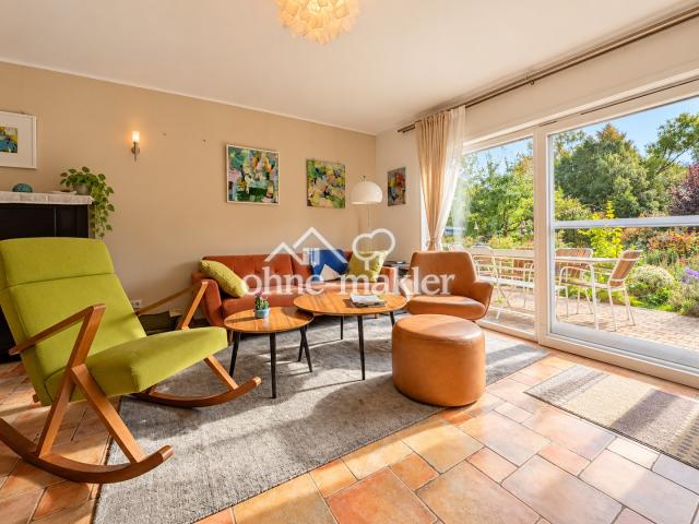 Blick ins Wohnzimmer