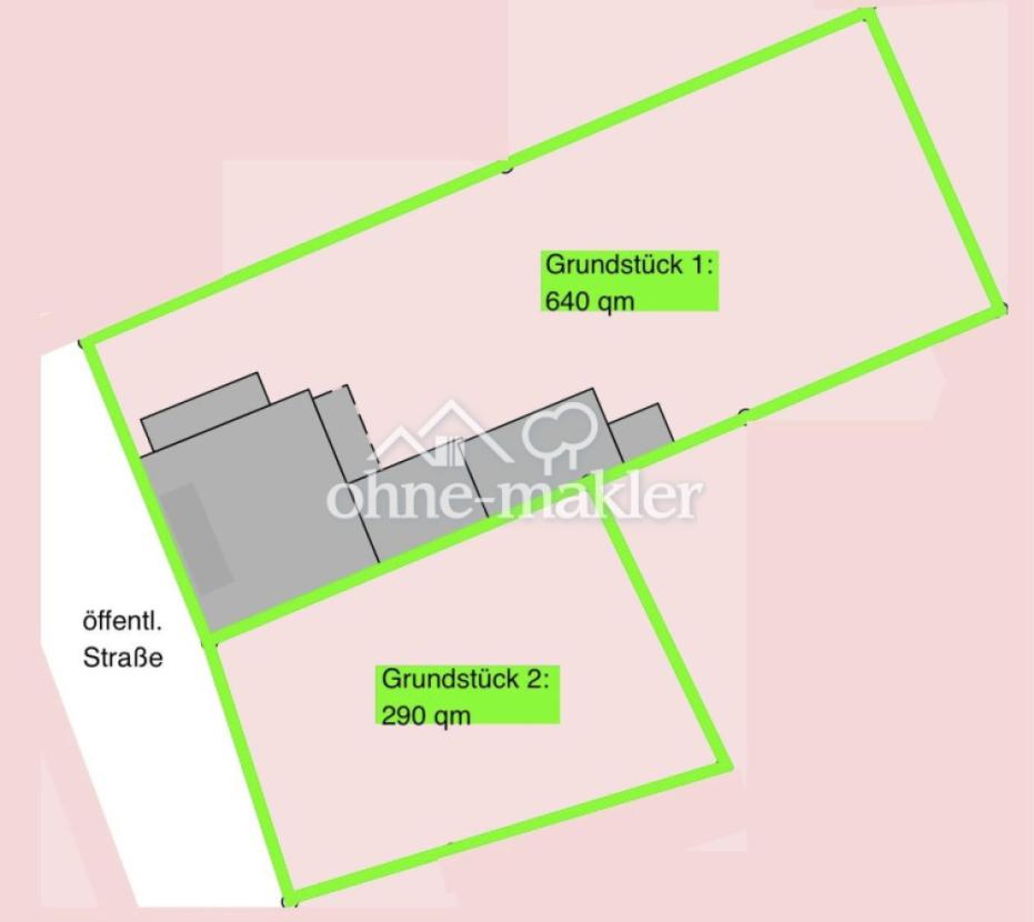 Grundstücke 1+2+ öff. Straße
