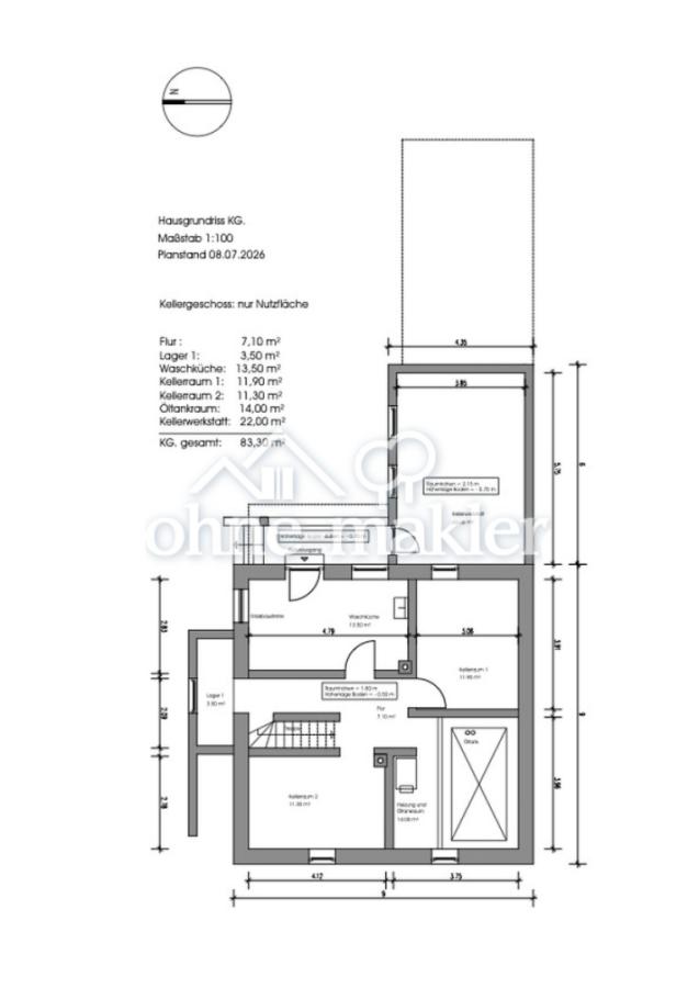 Dachgeschoss Grundriss