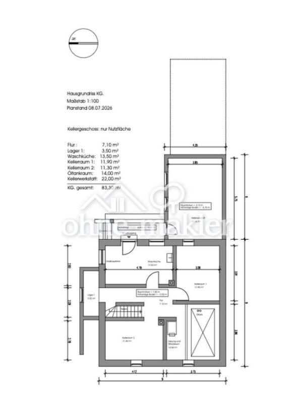 Dachgeschoss Grundriss