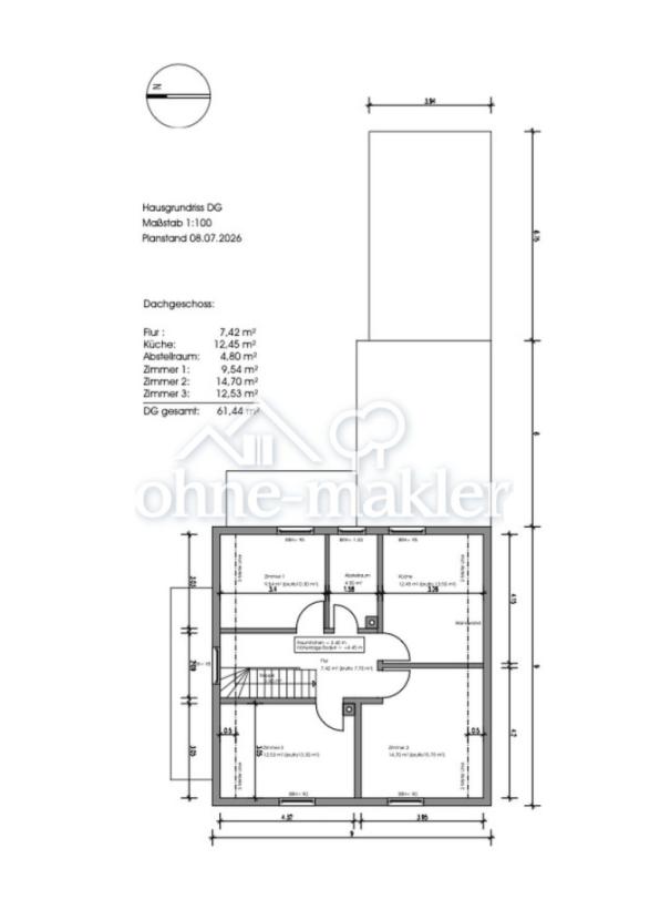Kellergeschoss Grundriss