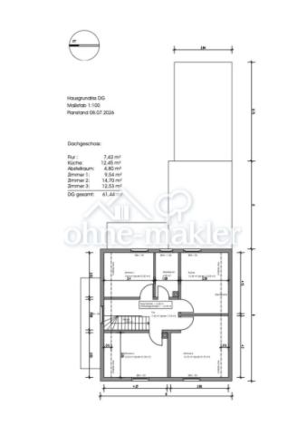 Kellergeschoss Grundriss