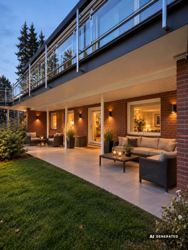 Terrasse KI generiert 