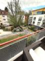 Balkon mit Blick ins Grüne
