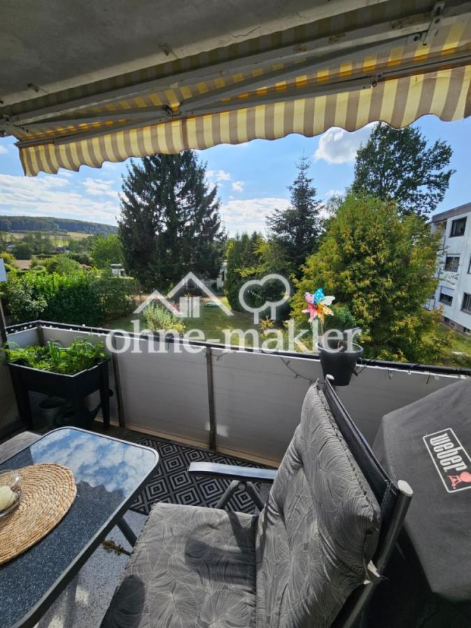 Balkon mit Süd-West-Blick