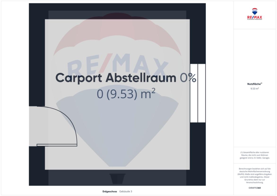 Carport Abstellraum