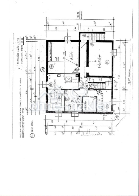 Keller Grundriss 110m²