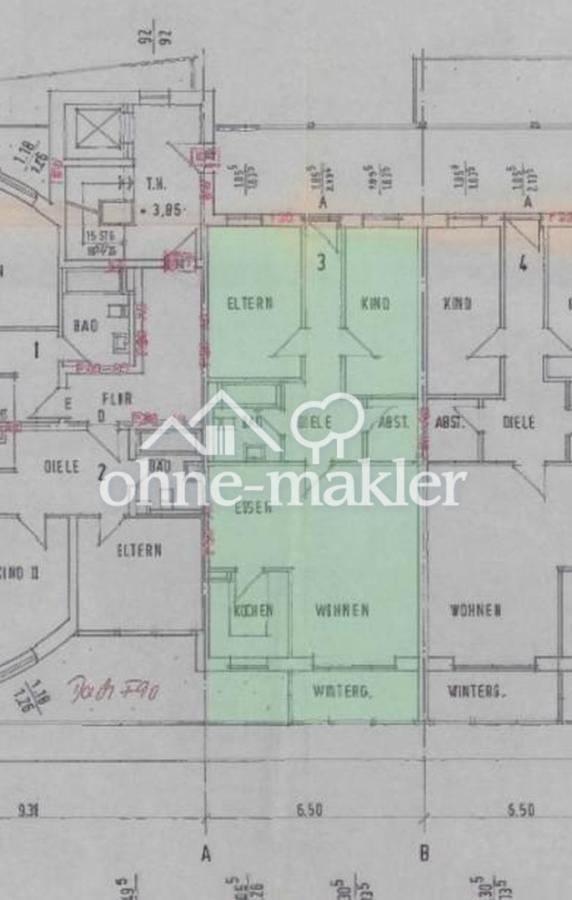 Grundriss Wohnung