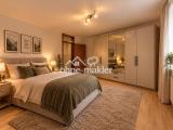 Schlafzimmer möbliert (KI)