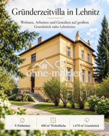 Villa mit Eingang zur Beletage