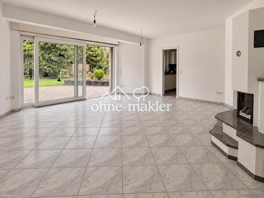 Wohnzimmer – unmöbliert