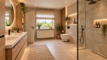 Badezimmer visualisiert