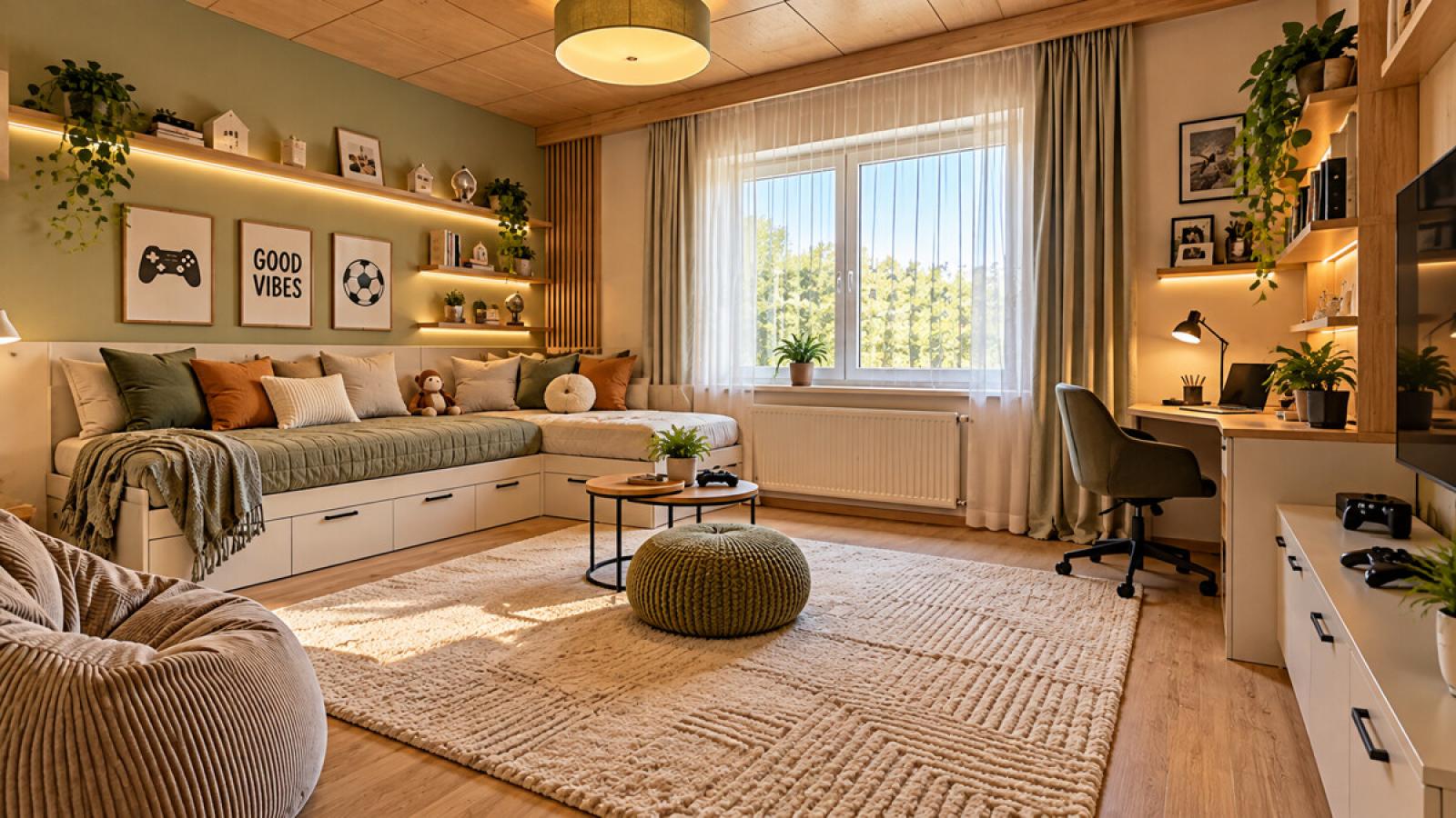 Kinderzimmer visualisiert