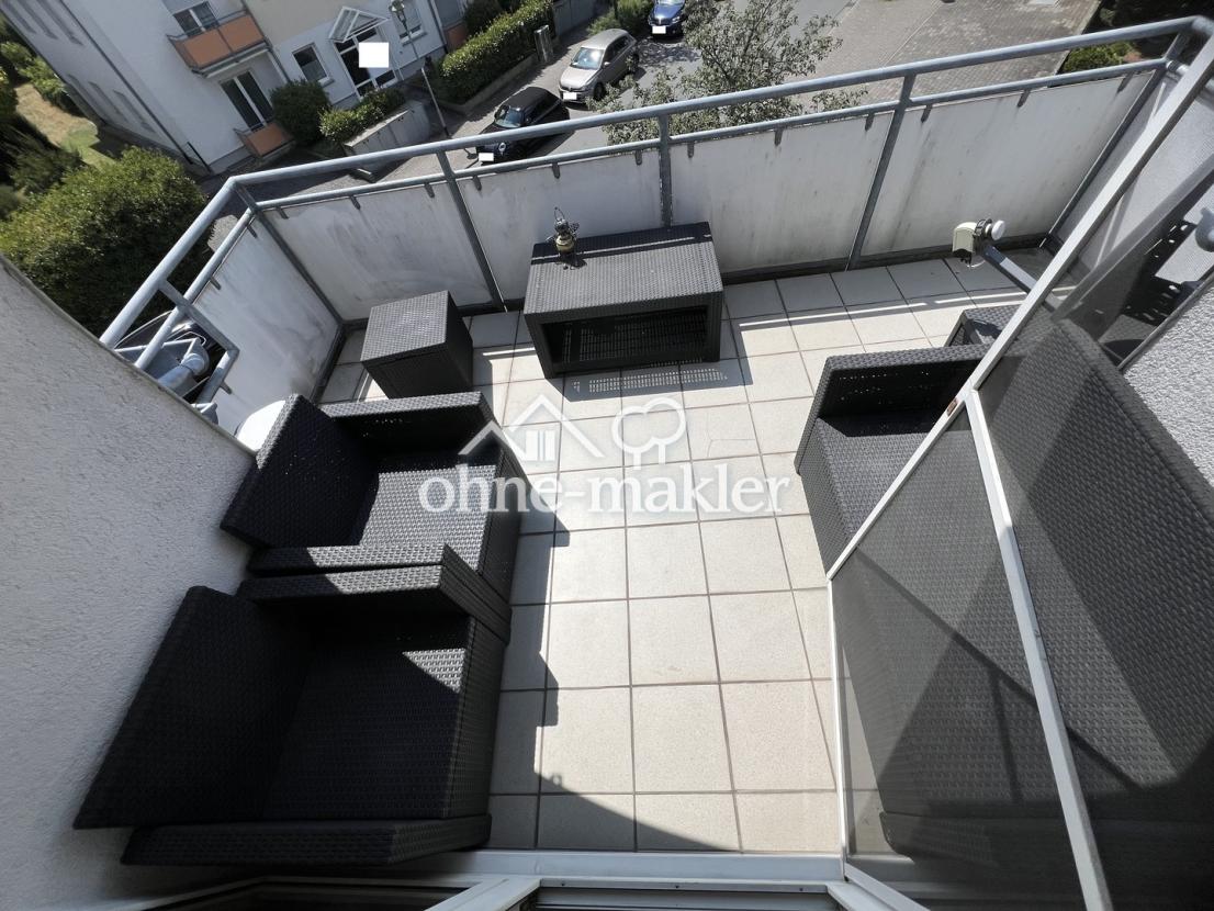 Balkon am Essbereich