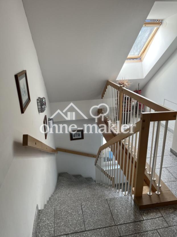 Modernes Treppenhaus