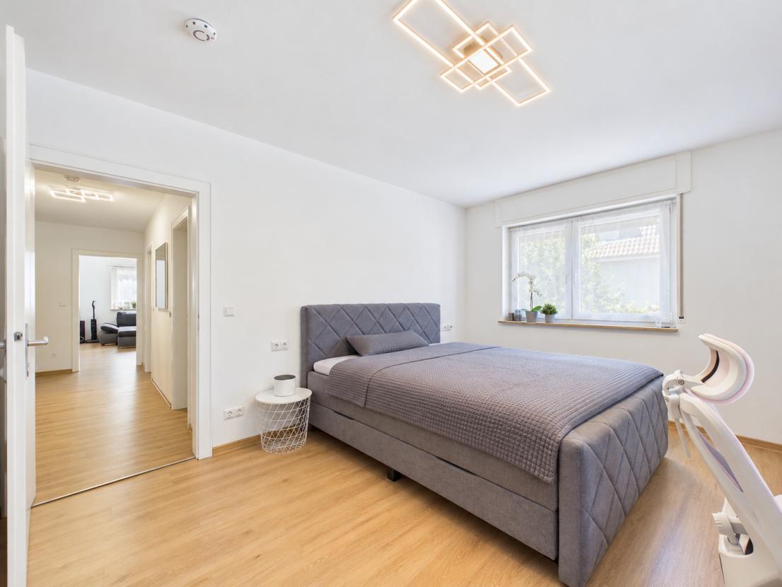Helles Schlafzimmer
