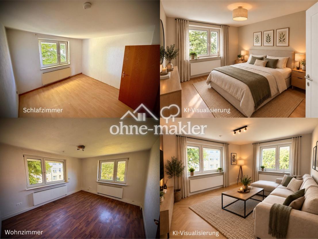 Schlaf - und Wohnzimmer