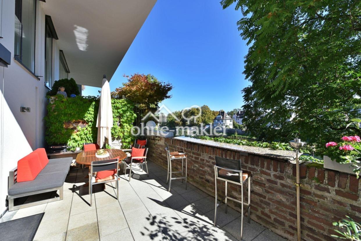 Terrasse mit Fernblick