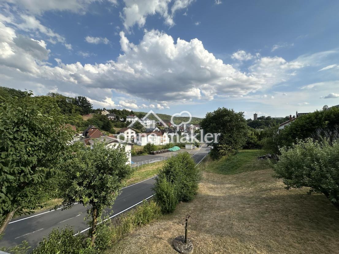 Ausblick Balkon