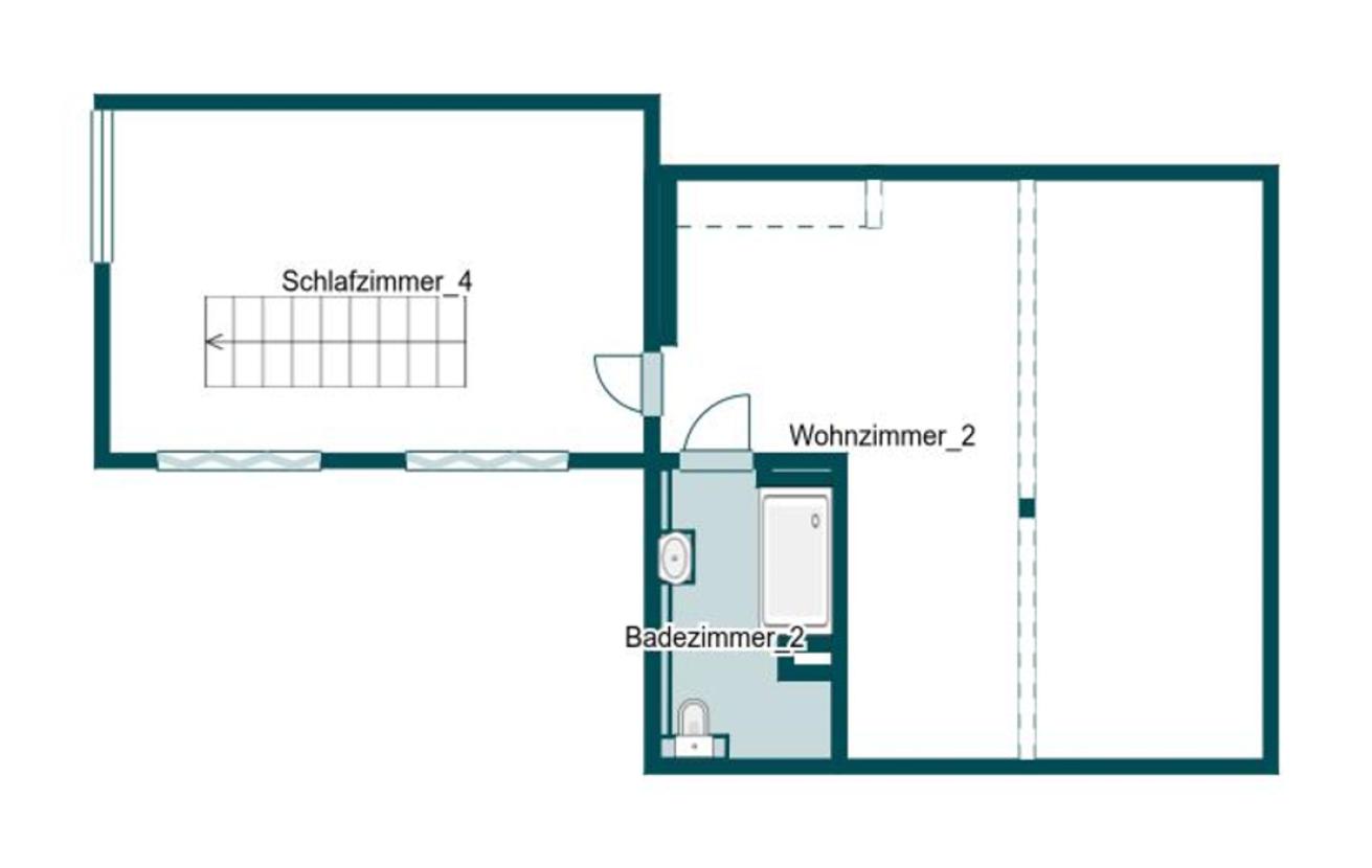 Grundriss Skizze 1.OG