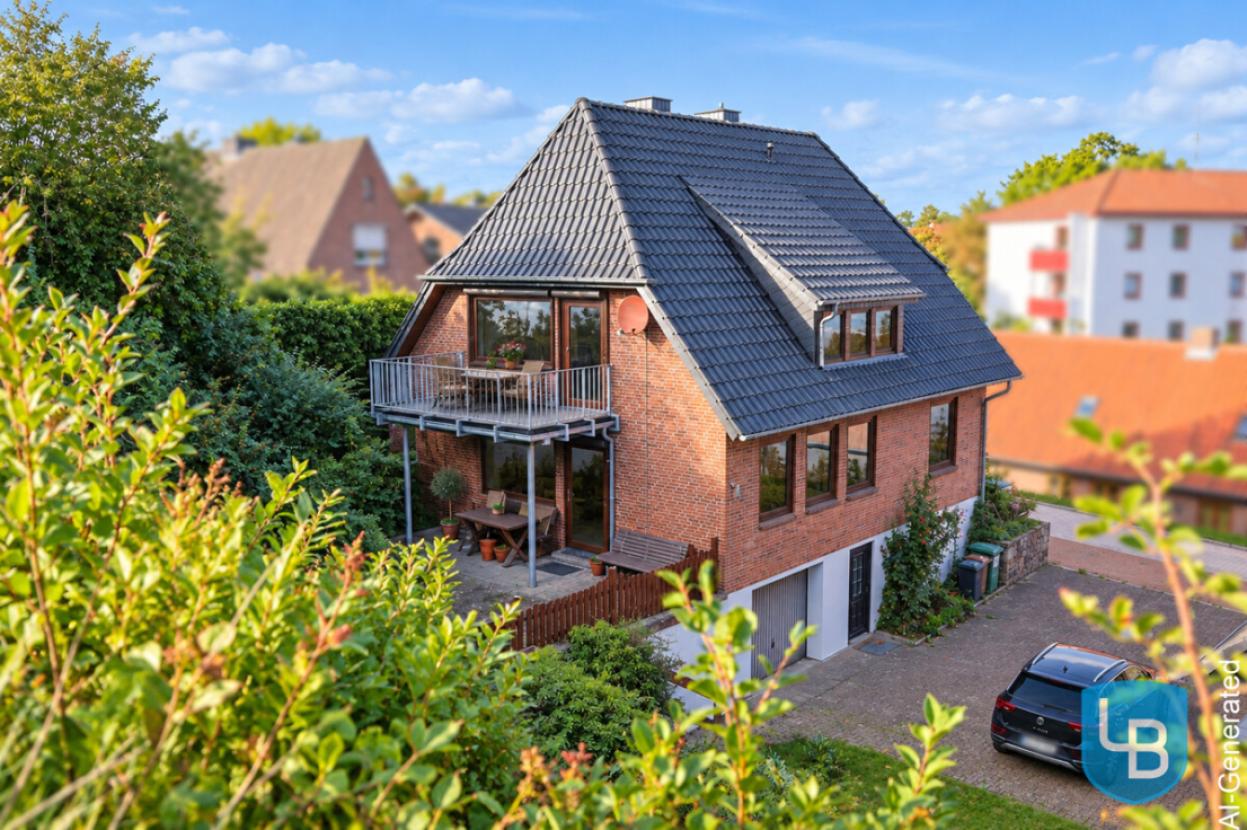 Blick aus dem Garten