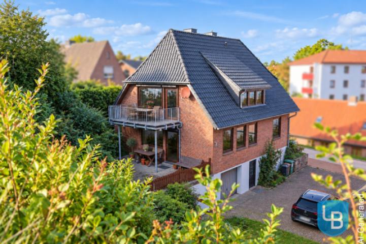 Blick aus dem Garten