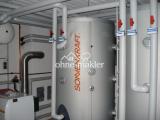 Gas-Solarheizanlage