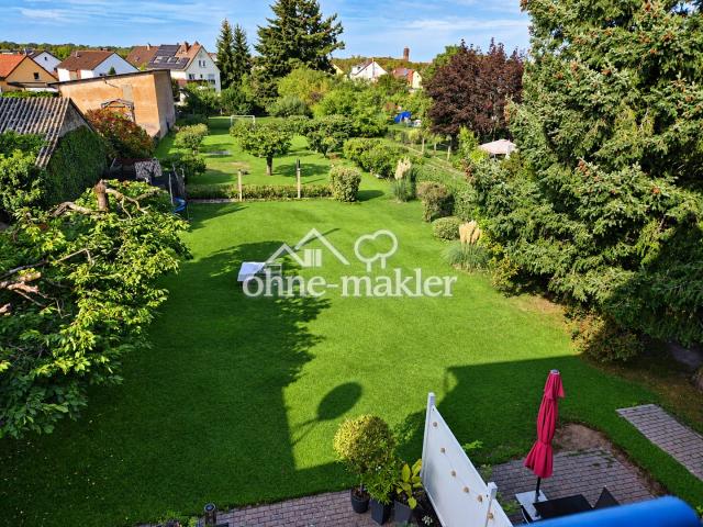 Garten von oben