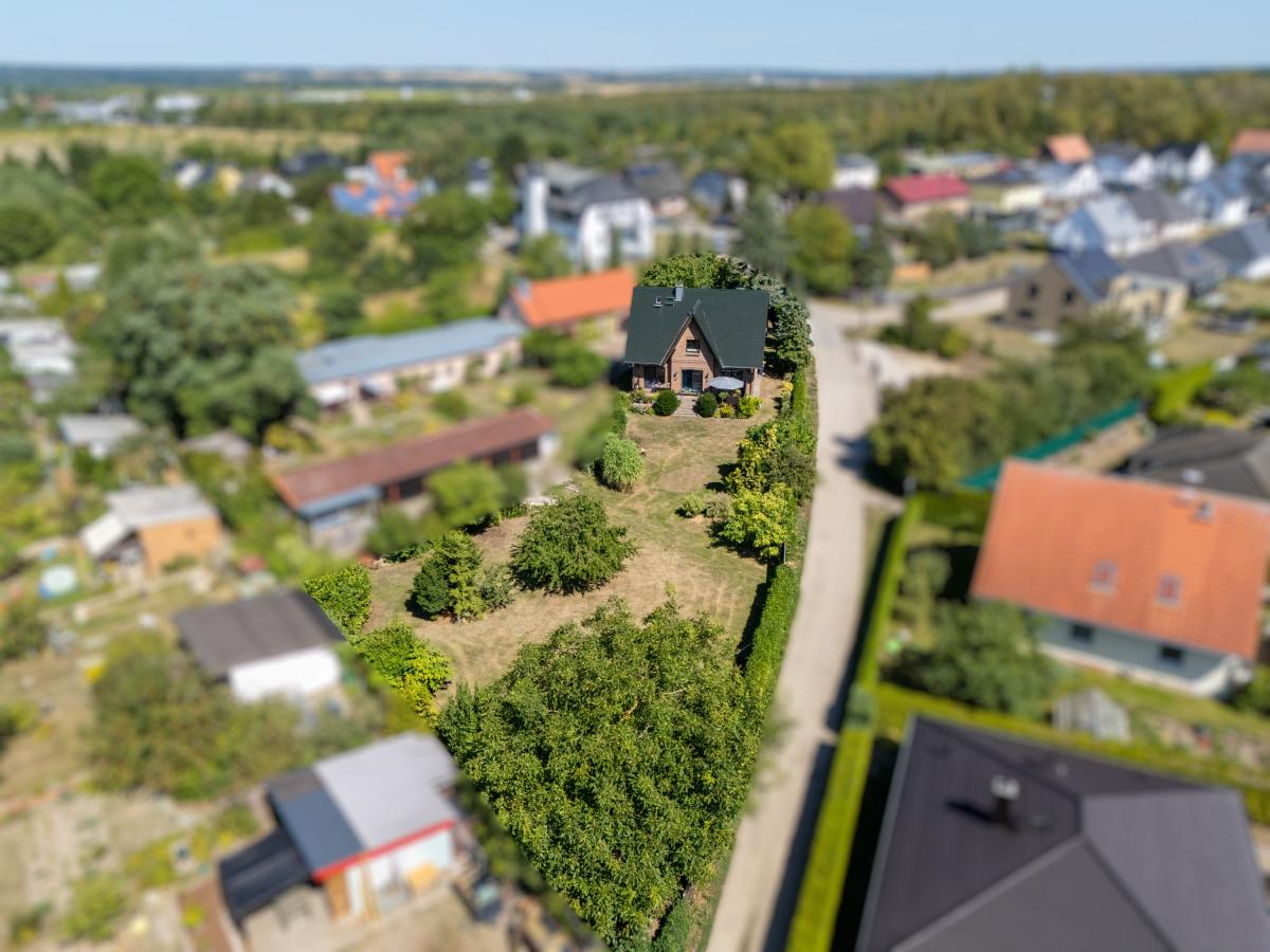 Luftbild - Ansicht Grundstück