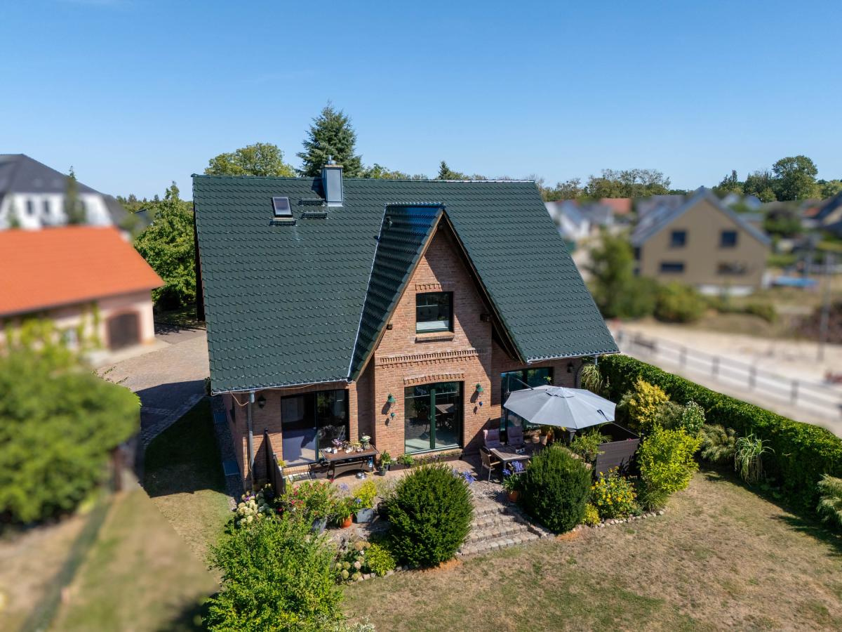 Blick zur Terrasse
