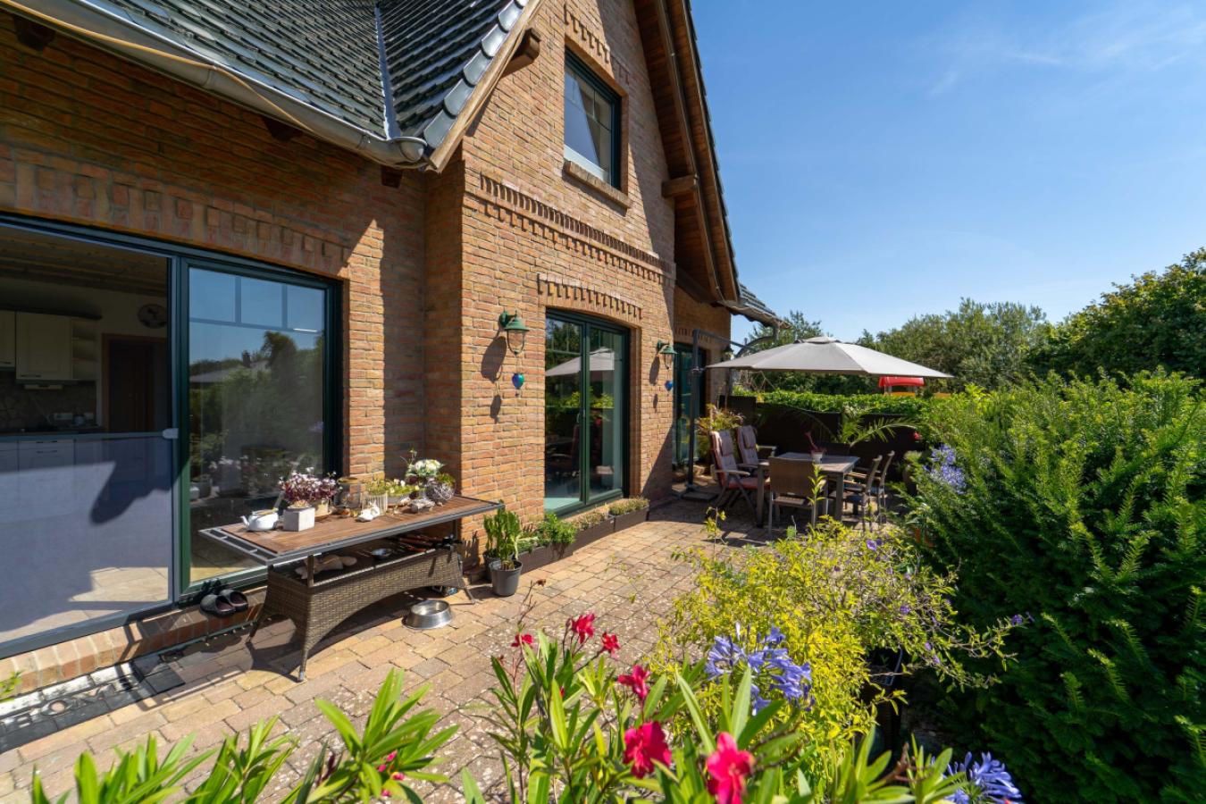 Terrasse am Haus