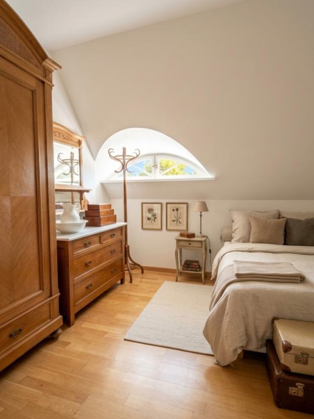 Zimmer 1 im DG -so könnte Ihr Gästezimmer aussehen - KI-generiert