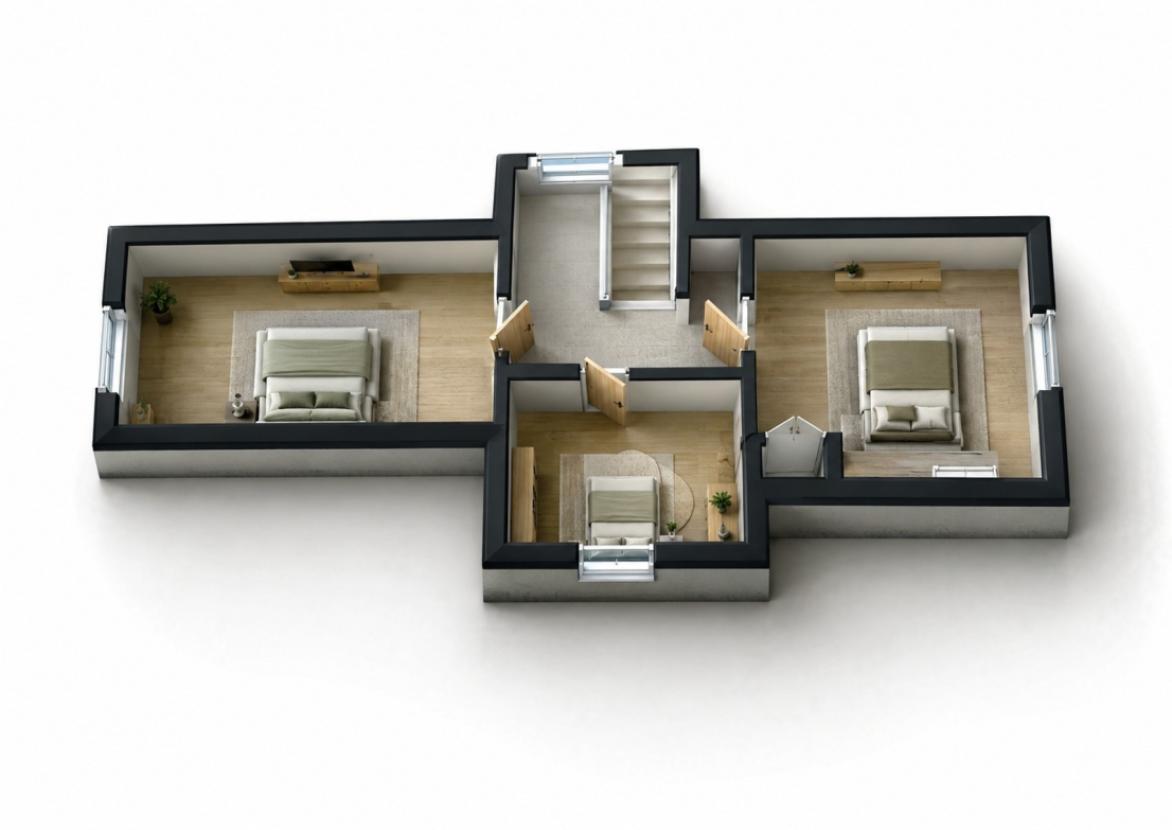 3D Grundriss DG