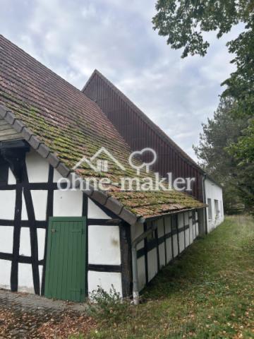 Blick Wohnhaus hinter Diele