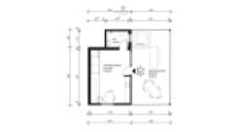 Grundriss Partyhaus