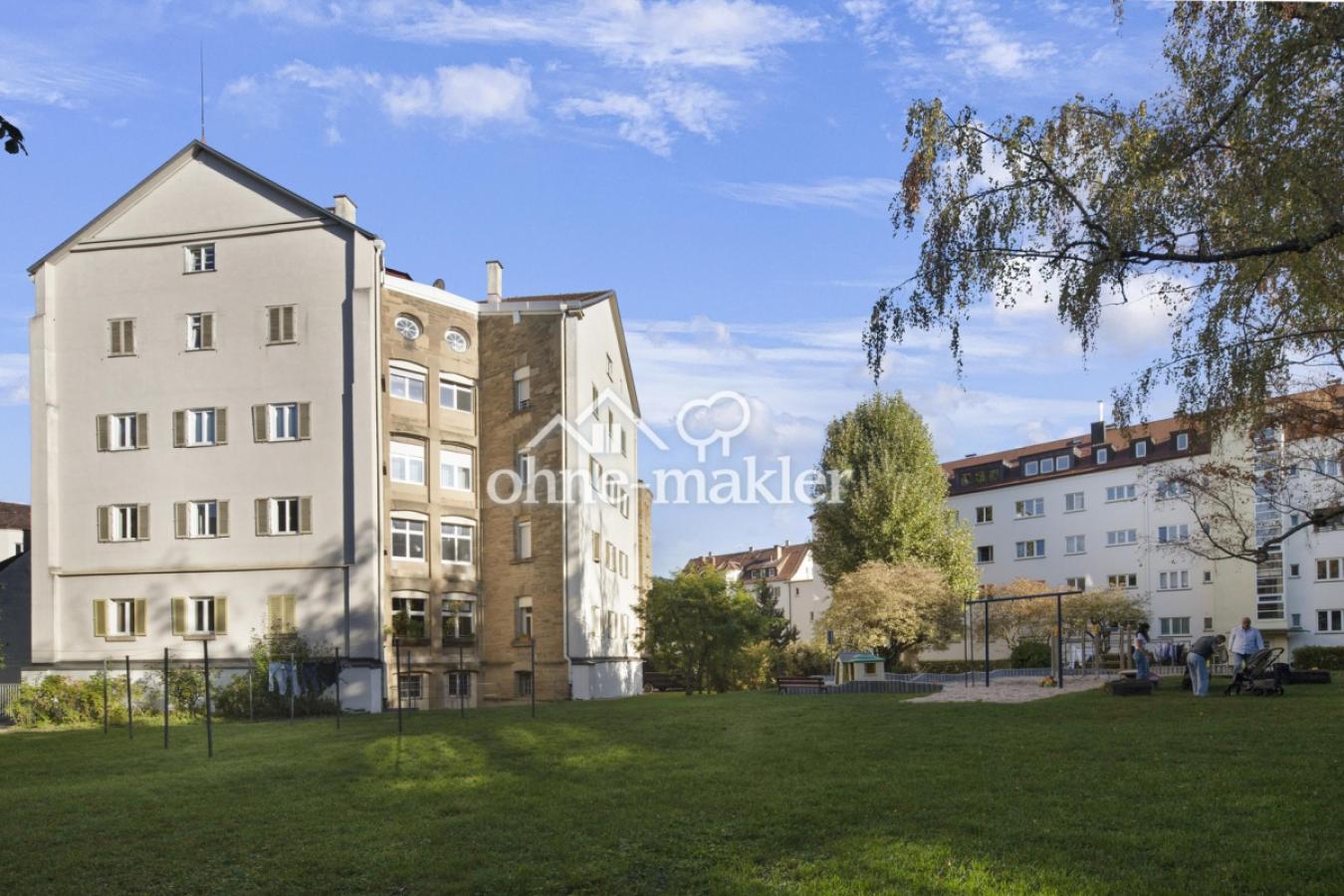 Privater Garten im Innenhof