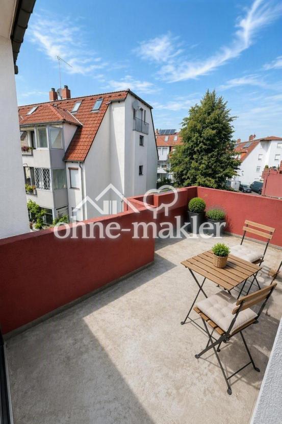 Großer Balkon