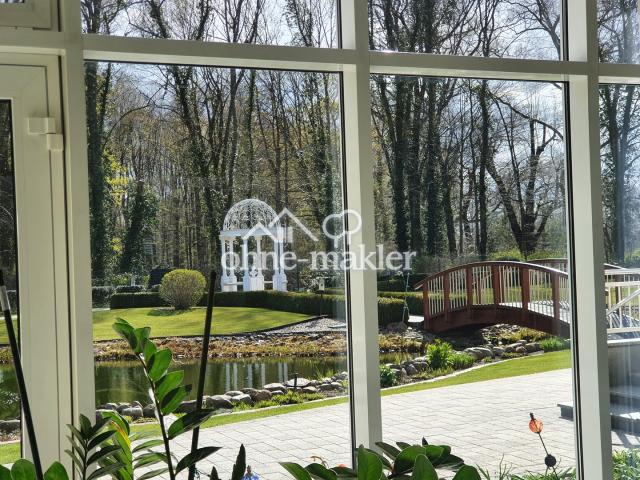Blick aus dem Wintergarten