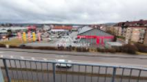 Blick vom Balkon